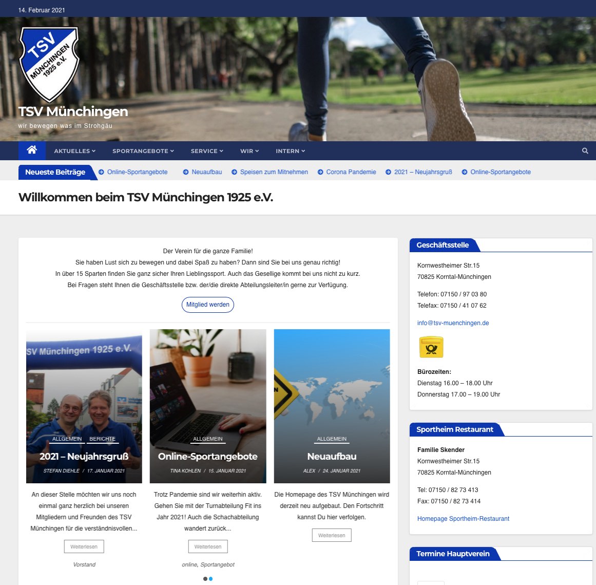 TSVM Homepage NEU